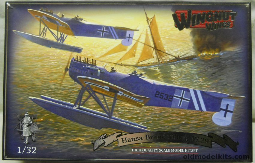Wingnut Wings 1/32 Hansa-Brandenburg W.29 - (W-29), 32010 plastic model kit